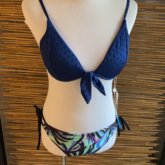 NWT Bikini String Tie Bottoms 2 Mix & Match Multi Colors By Next Sun Protection - Picture 11 of 11